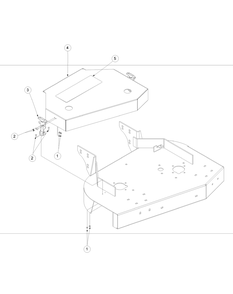 Deck Cover 36-Inch Diagram and Parts List for H1536 55AI4HPR050-WAM Cub Cadet Lawn Mower